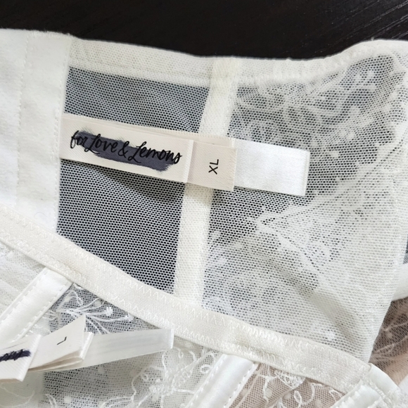 New!For Love and Lemons Forever Bustier Garter‎ - Picture 12 of 14